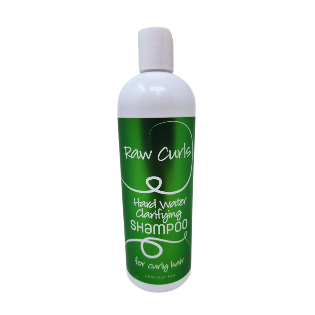 Wholesale Raw Curls Hard Water Clarifying Shampoo / 12-16oz Bottles Per Case