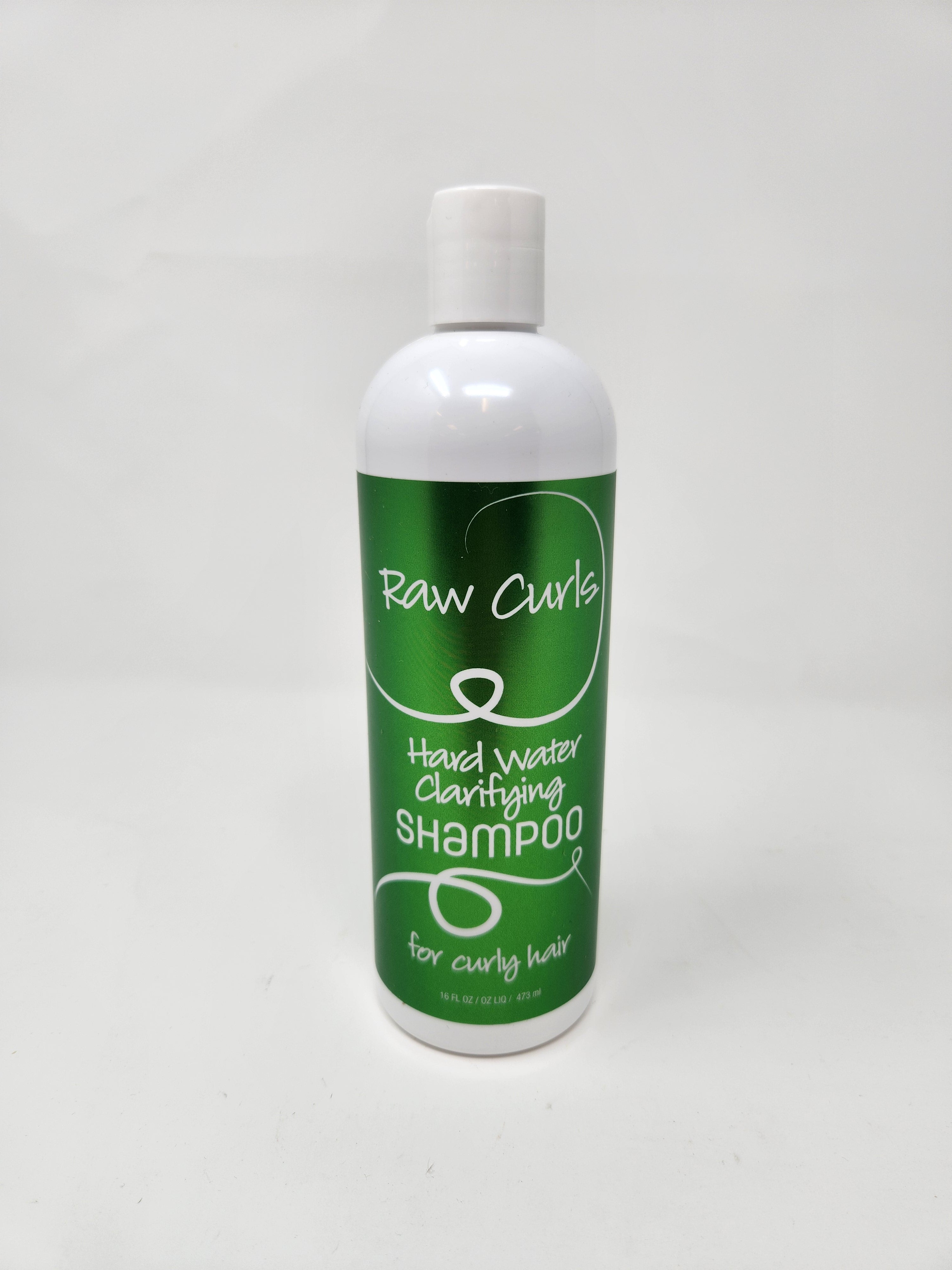 Wholesale Raw Curls Hard Water Clarifying Shampoo / 12-16oz Bottles Per Case