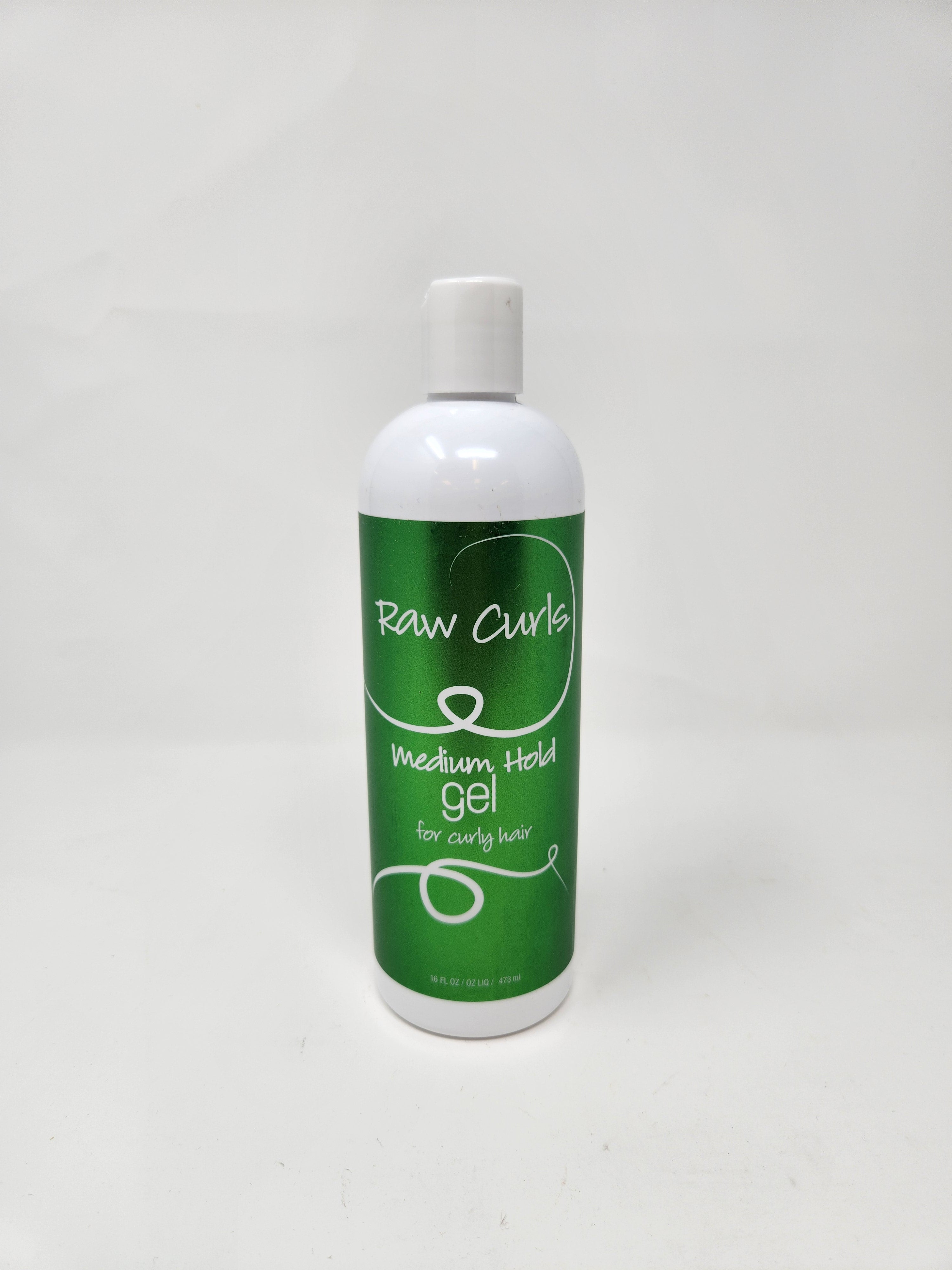 Wholesale Raw Curls Medium Hold Gel / 12-16oz Bottles Per Case